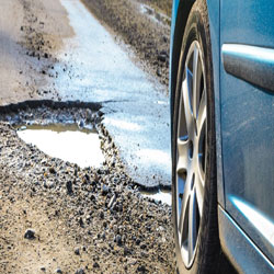 AI is helping cars spot potholes
