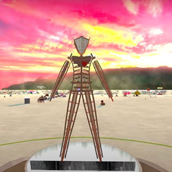 Burning Man is exclusively a free virtual reality event in 2021