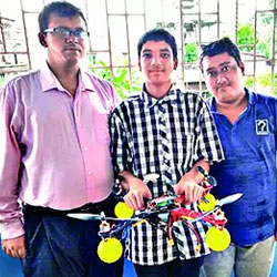 Scaling new heights: Three youths build drone in rehab