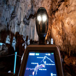 Meet Persephone, the robot tour guide at Greece's Alistrati Cave who can speak 33 languages
