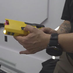 Rapid City Police and Sheriff’s Office test new tasers, drones and virtual reality