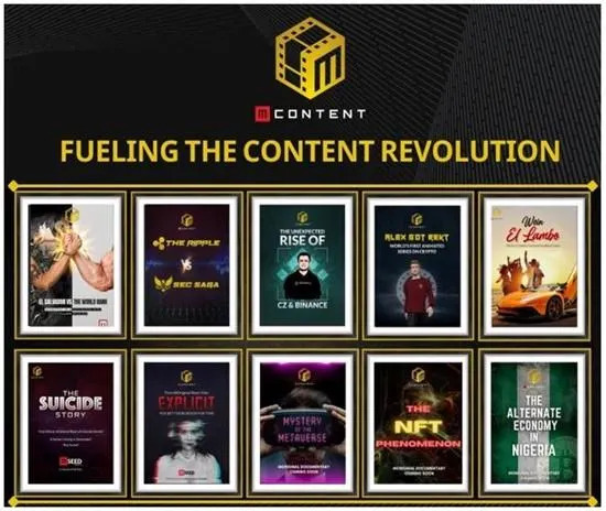 The World's 1st Blockchain & NFT Backed Film Crowd Funding Platform MContent Secures $5 Mn in Seed Round Led by Gargash Group & Other Investors