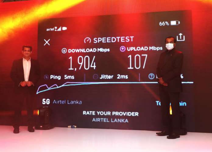 Airtel commences 5G trials; records highest speeds in Sri Lanka