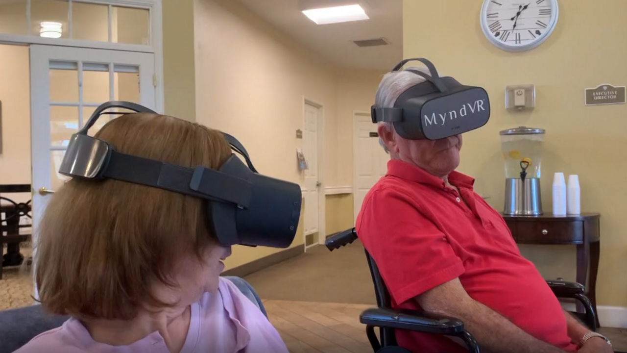 How virtual reality is helping curb social isolation among senior citizens