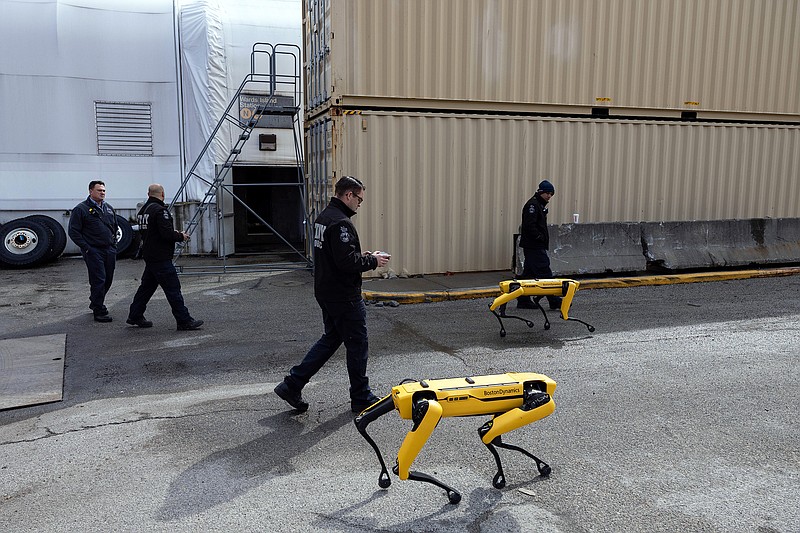 New York Fire Department trots out robotic dogs