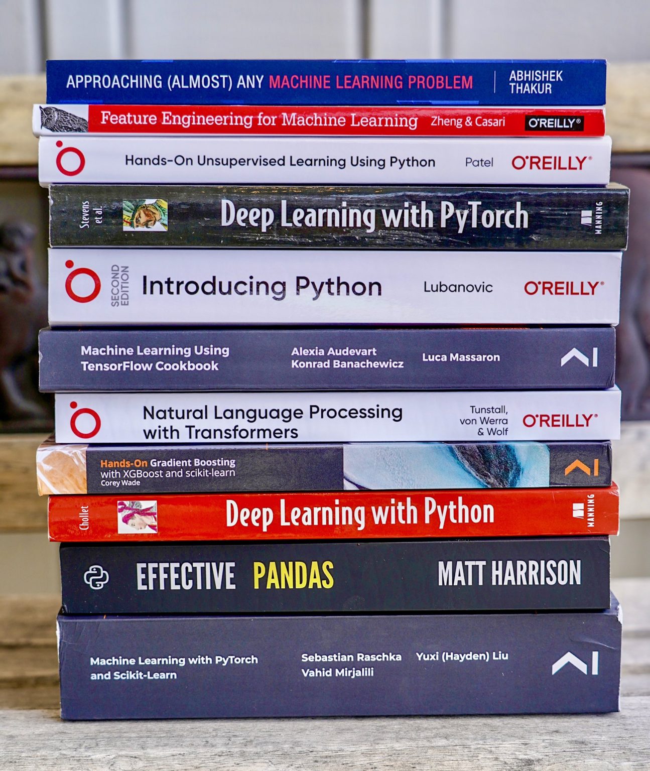 Data Scientists are tweeting their ML books collection, thanks to this viral post by Bojan Tunguz
