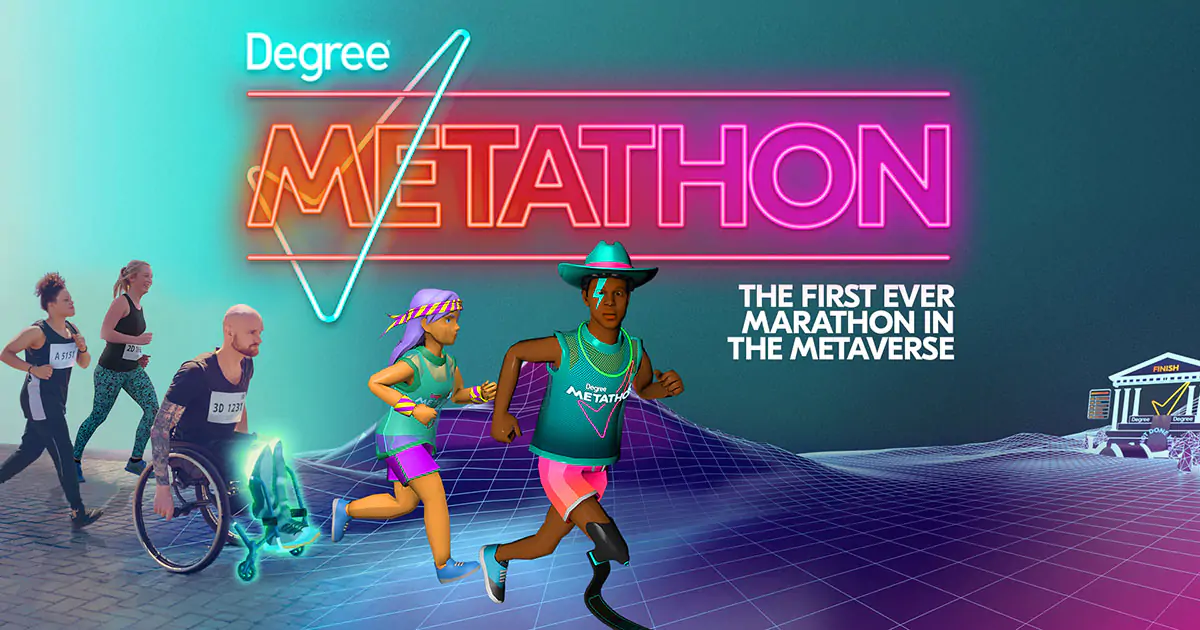 Unilever’s Degree Hosts a Metaverse Marathon to Advocate for Disability Inclusion