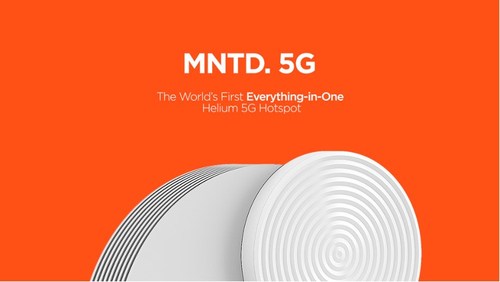 MNTD. by RAKwireless Launches World's First Everything-in-One Helium 5G Hotspot