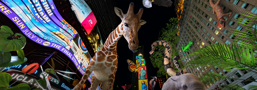 Produced by Jamestown, One Times Square Launches Concrete Jungle AR Experience